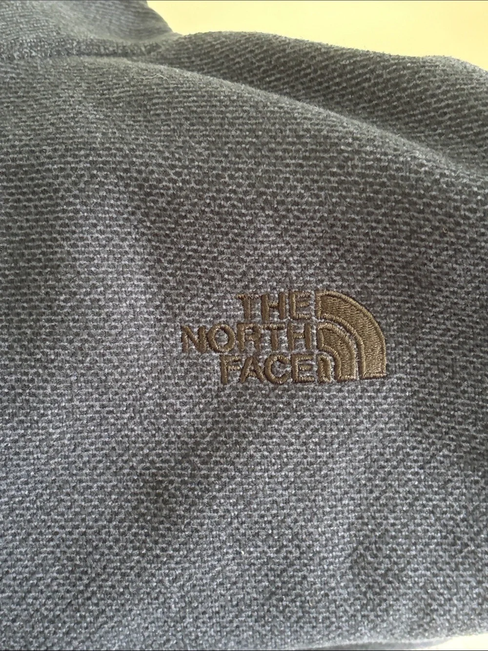 The North Face Men's Zip-Up Fleece Sweater in Navy